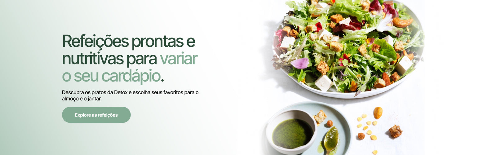 Refeições prontas e nutritivas para variar o seu cardápio