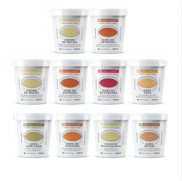Kit 10 Sopas variadas