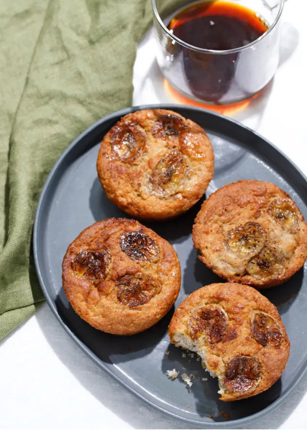 Kit 6 muffins de banana (sem açúcar sem glúten)