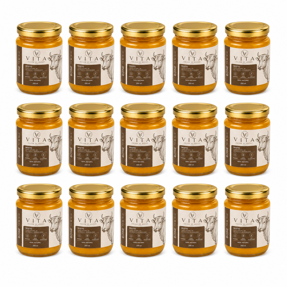 Caldo de Ossos - sabor: misto (200ml)