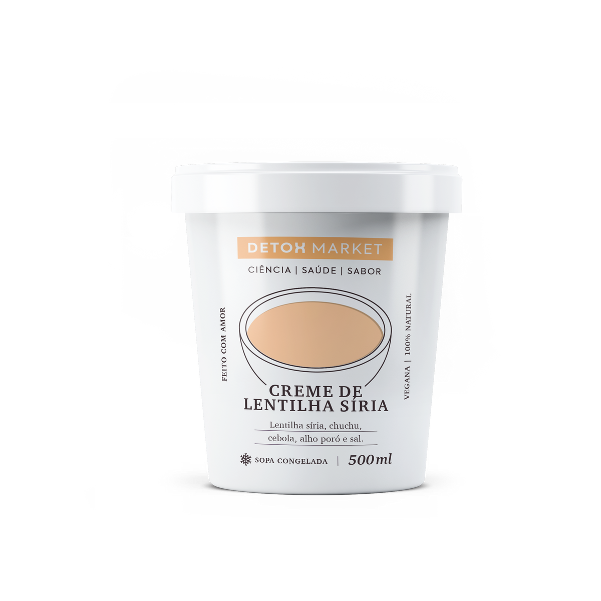 Creme de lentilha síria