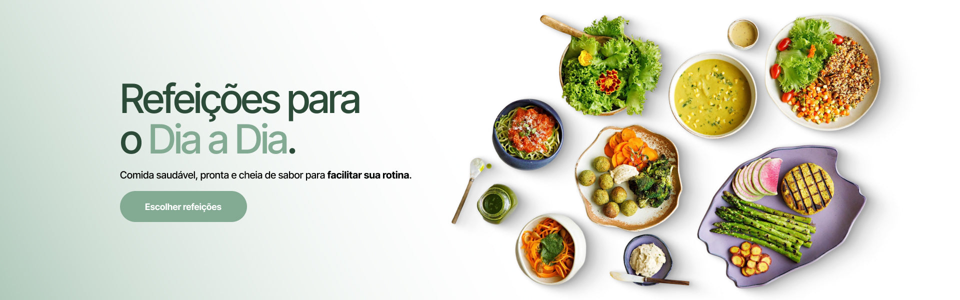 Alimentação saudável, entregue em casa